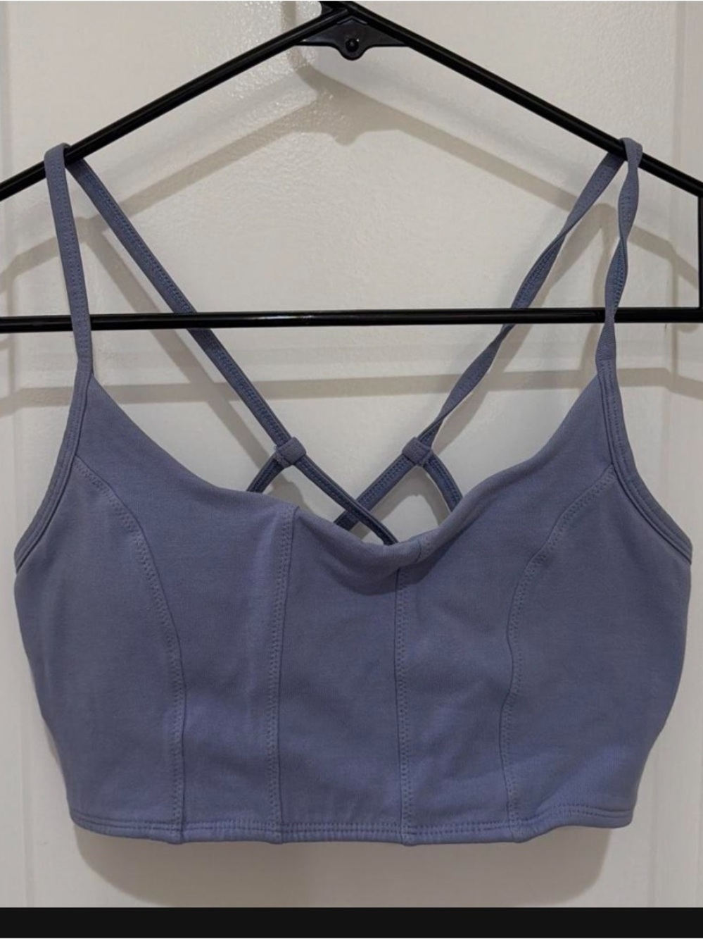 Women's Crossback Crop Tank Top